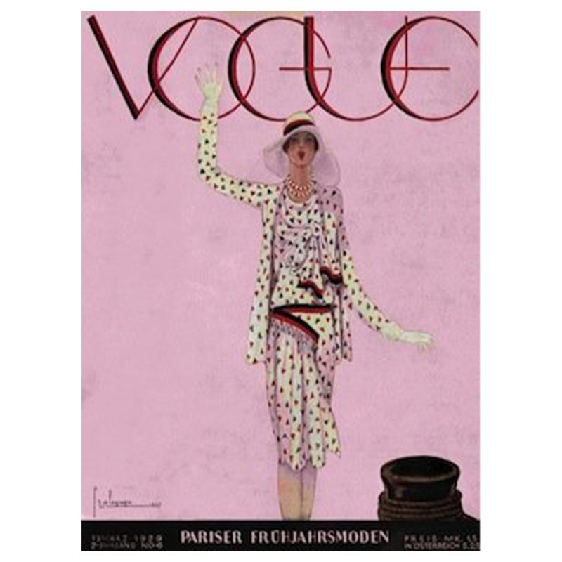 Постер Vogue Cover 1929 March  в Перми | Loft Concept 