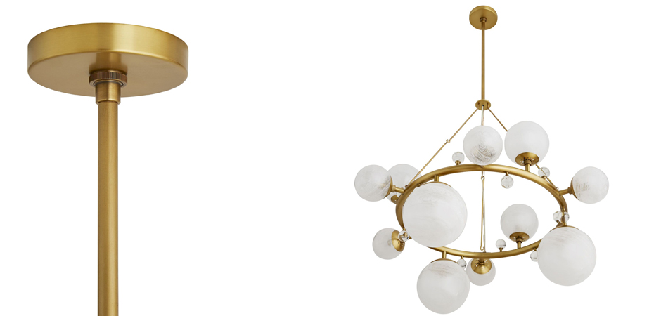 Люстра Arteriors TROON ROUND CHANDELIER Люстра Arteriors TROON ROUND CHANDELIER - Loft-Concept в Перми