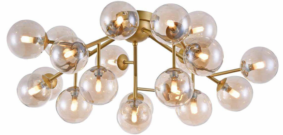 Потолочный Светильник Berries Chandelier Amber 75 Потолочный Светильник Berries Chandelier Amber 75 - Loft-Concept в Перми