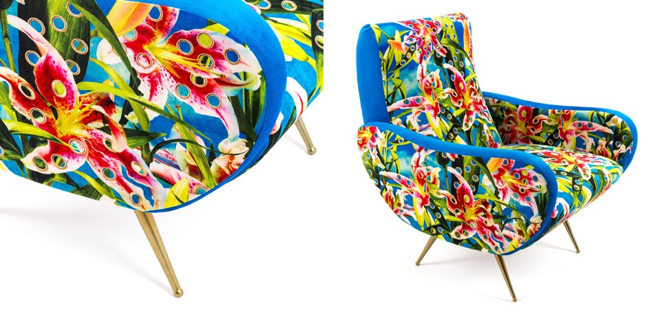 Кресло Seletti Armchair Flowers with holes Кресло Seletti Armchair Flowers with holes - Loft-Concept в Перми