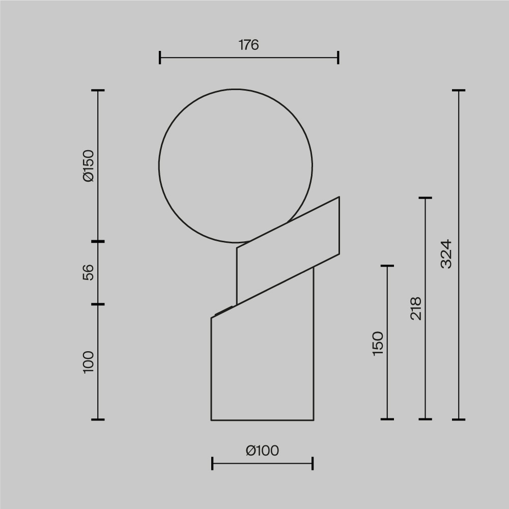 Настольный светильник Divario 3000К 3Вт в Перми