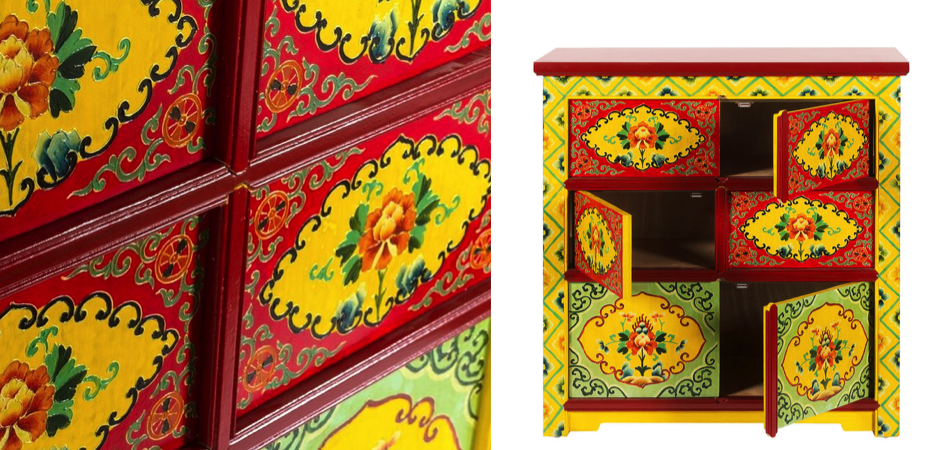 Комод в китайском стиле Chinese Multicolor Комод в китайском стиле Chinese Multicolor - Loft-Concept в Перми