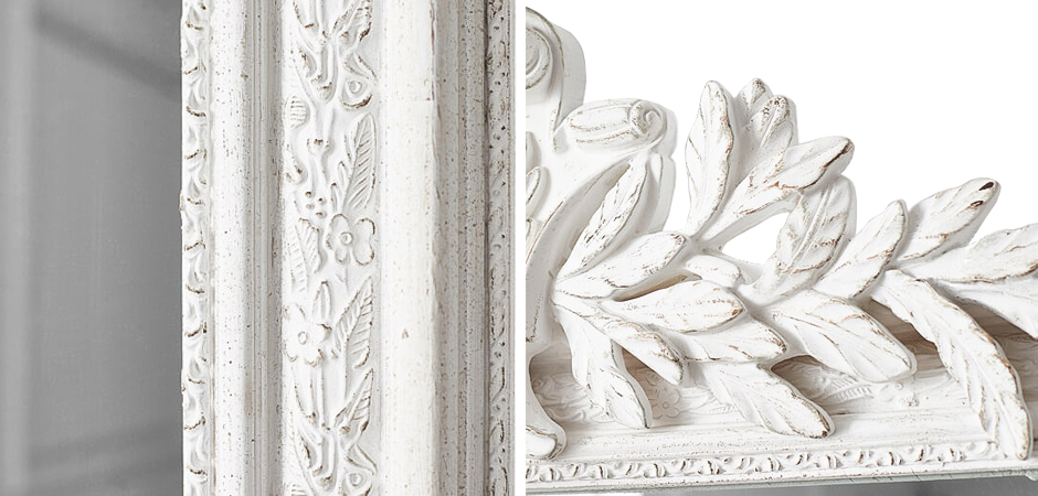 Зеркало Polastron Mirror White Зеркало Polastron Mirror White - Loft-Concept в Перми