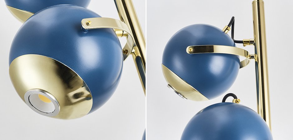 Торшер Retro Blue Торшер Retro Blue - Loft-Concept в Перми
