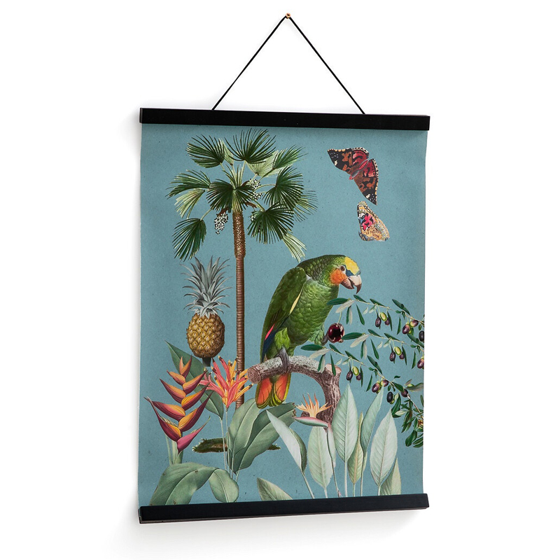 Постер Poster of Plants & Birds попугай Мульти в Перми | Loft Concept 