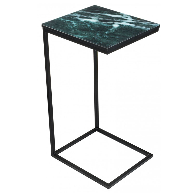 Приставной стол Zermatt Side Table malachite Малахит в Перми | Loft Concept 