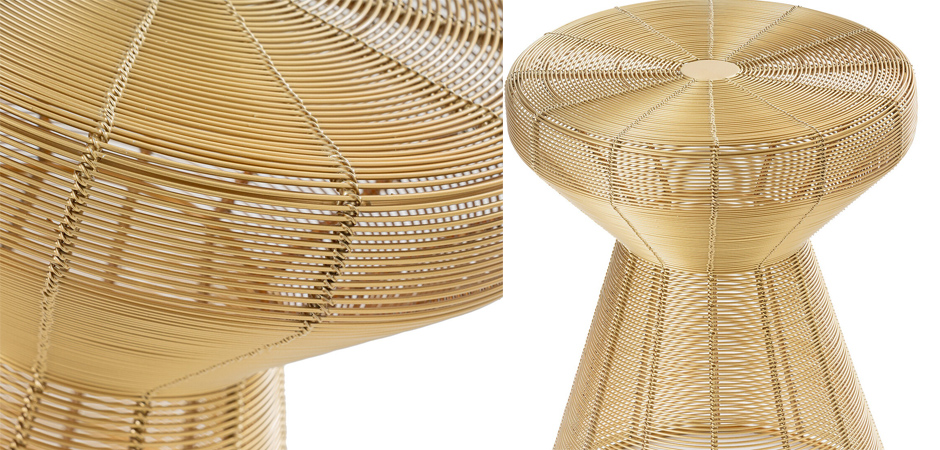 Приставной столик Iron Wire Table Приставной столик Iron Wire Table - Loft-Concept в Перми