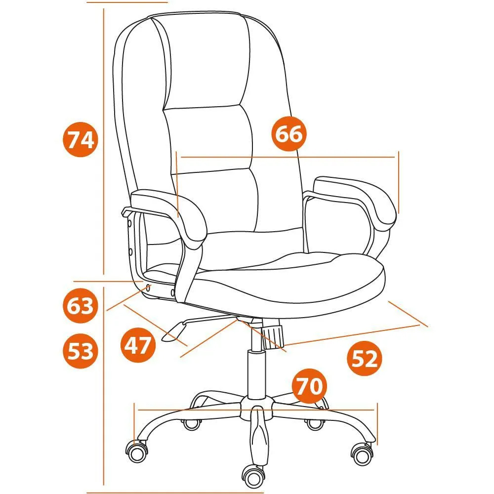 Кресло компьютерное белое City Chair в Перми