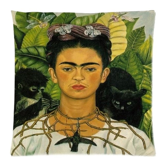 Декоративная подушка Frida Kahlo 2  в Перми | Loft Concept 