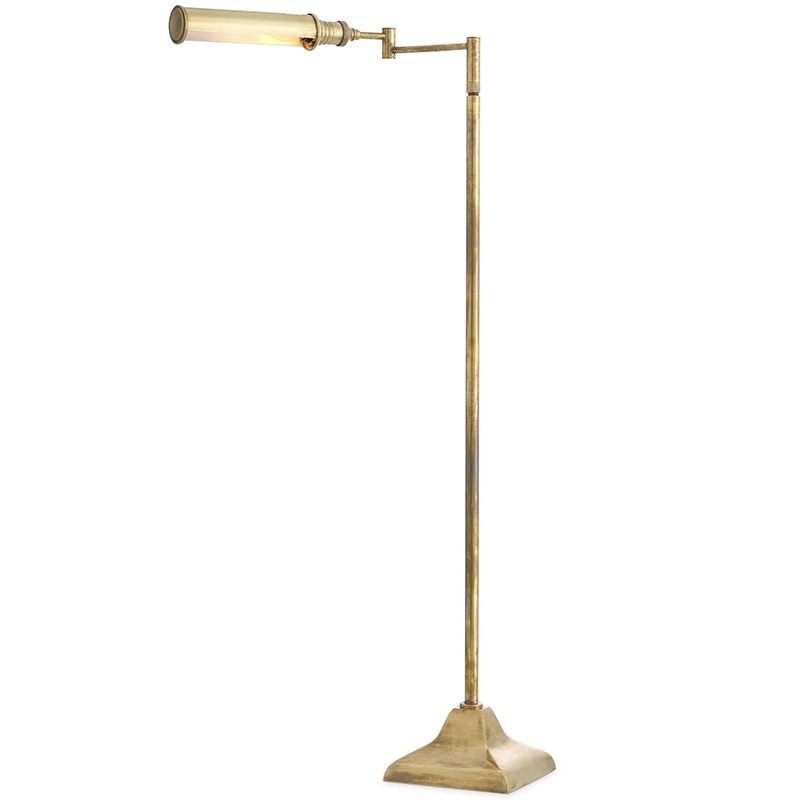 Торшер Eichholtz Floor Lamp Kingston Brass Латунь в Перми | Loft Concept 