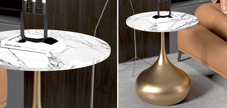 Приставной стол Gold Base Приставной стол Gold Base - Loft-Concept в Перми