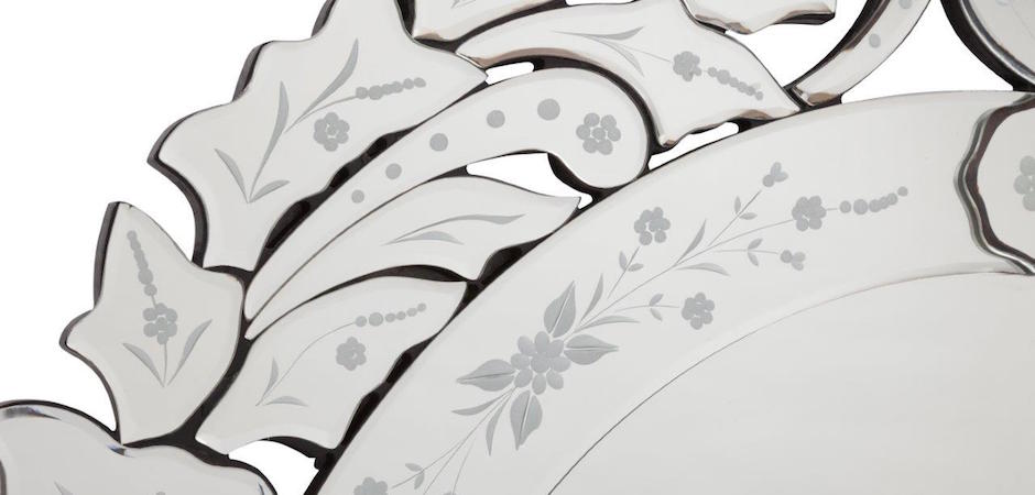 Зеркало Silver Plate Venetian Mirror Зеркало Silver Plate Venetian Mirror - Loft-Concept в Перми