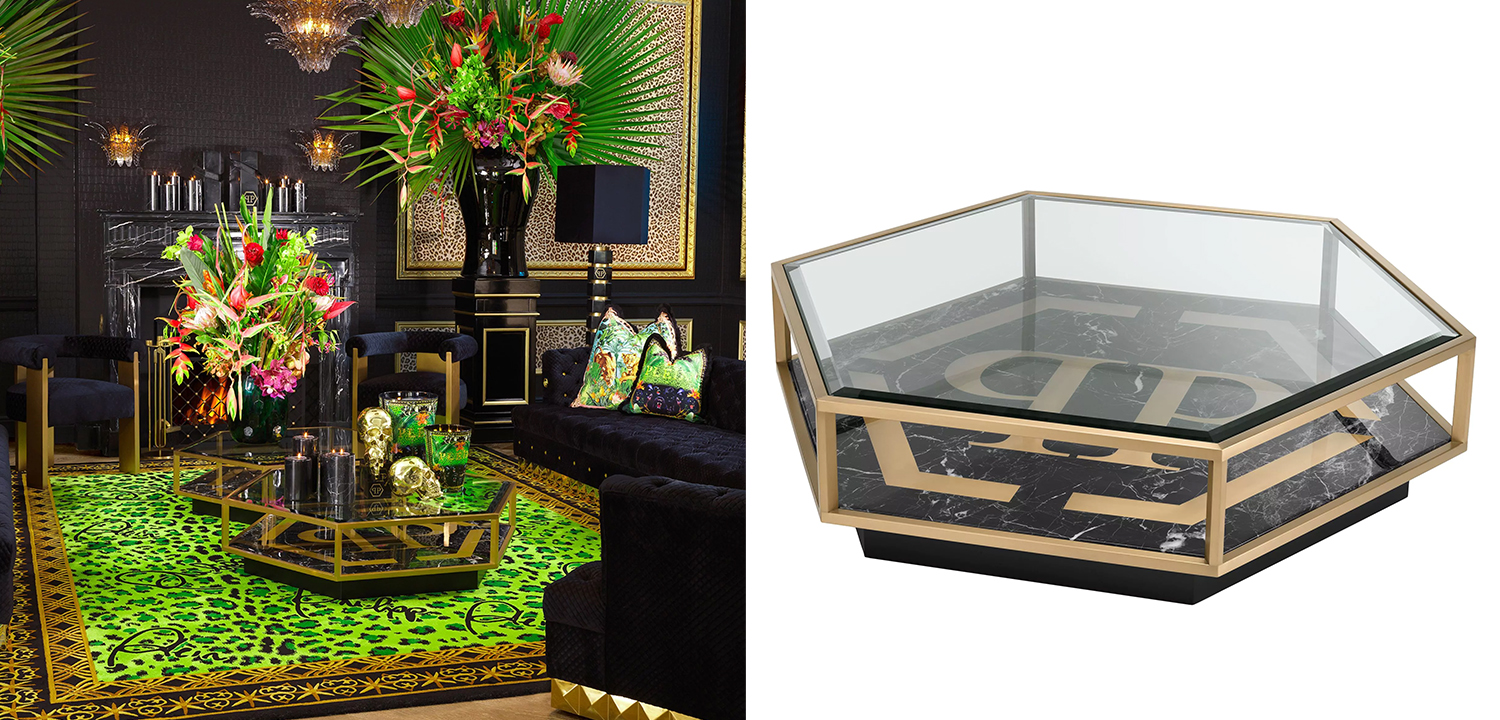 Кофейный стол Philipp Plein Coffee Table Falcon View - фото