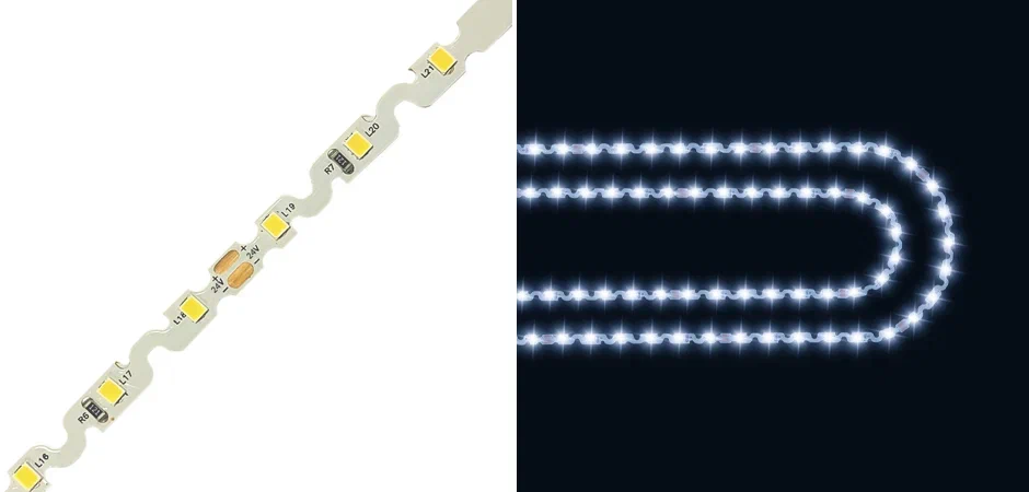 Светодиодная лента 5W/m 60LED/m 2835SMD холодный белый 5M Светодиодная лента 5W/m 60LED/m 2835SMD холодный белый 5M - Loft-Concept в Перми