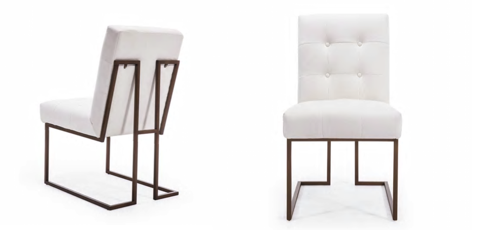Стул обеденный Burleigh Dining Chair Pearl Iron Стул обеденный Burleigh Dining Chair Pearl Iron - Loft-Concept в Перми