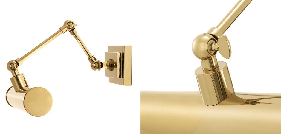 Бра Eichholtz Wall Lamp Pacific Gold Бра Eichholtz Wall Lamp Pacific Gold - Loft-Concept в Перми