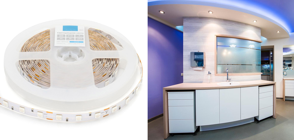 Светодиодная лента 14,4W/m 60LED/m 5050SMD синий Светодиодная лента 14,4W/m 60LED/m 5050SMD синий - Loft-Concept в Перми