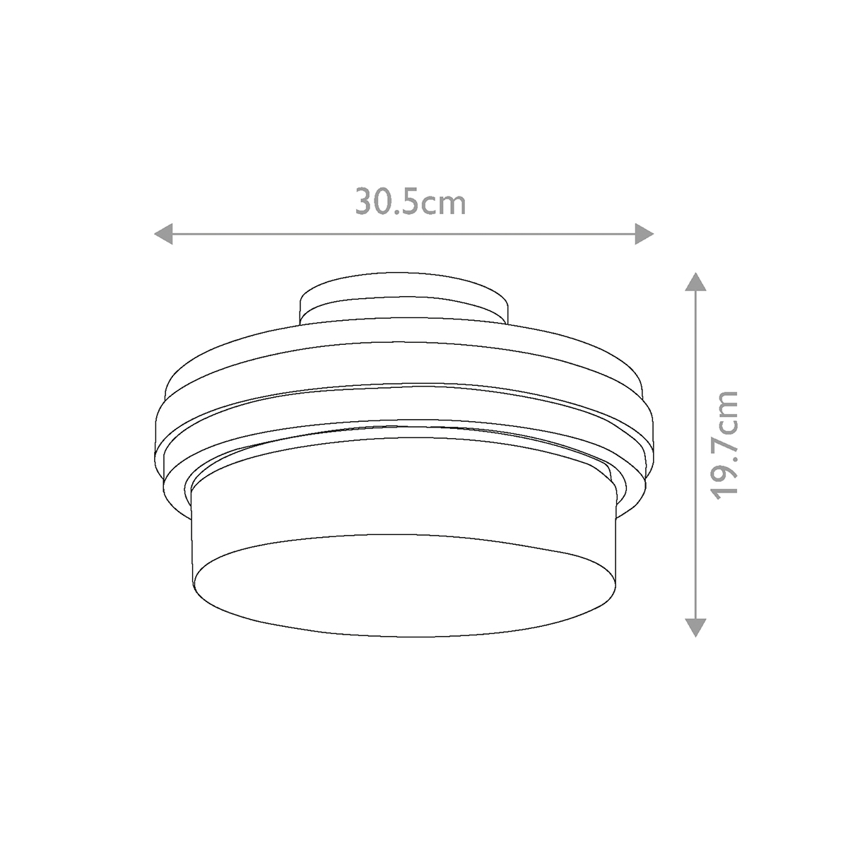 Потолочный светильник с прозрачным стеклянным плафоном с эффектом пузырьков Kichler в Перми