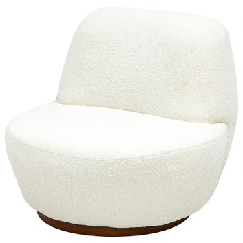 Кресло Raoul Chair Boucle Белый в Перми | Loft Concept 