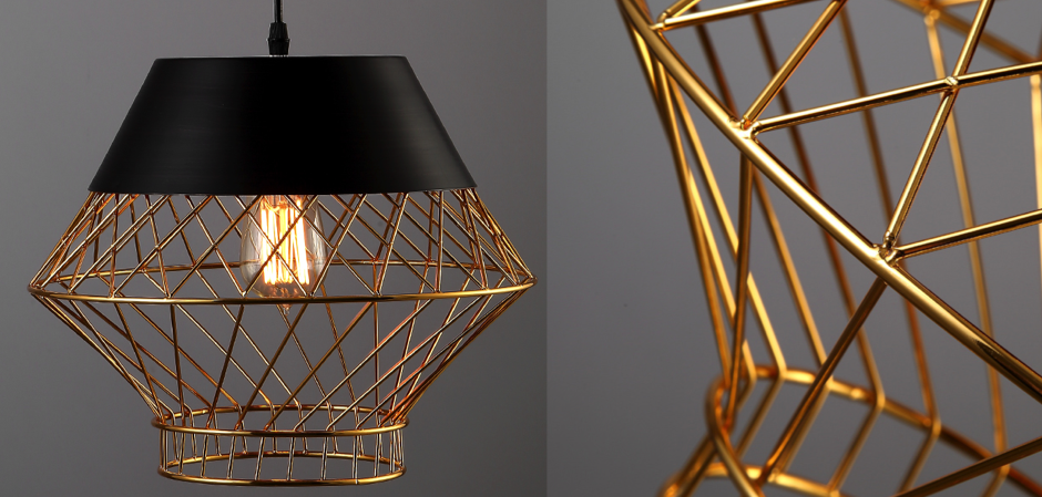 Подвесной светильник Golden Supro Cage Подвесной светильник Golden Supro Cage - Loft-Concept в Перми