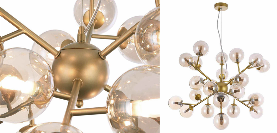 Люстра Berries Chandelier Amber 65 Люстра Berries Chandelier Amber 65 - Loft-Concept в Перми