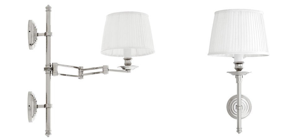 Бра Wall Lamp Favonius Nickel Бра Wall Lamp Favonius Nickel - Loft-Concept в Перми