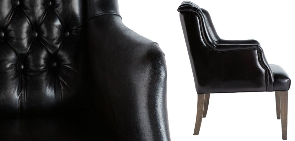 Кресло Leather Elegance Black Кресло Leather Elegance Black - Loft-Concept в Перми
