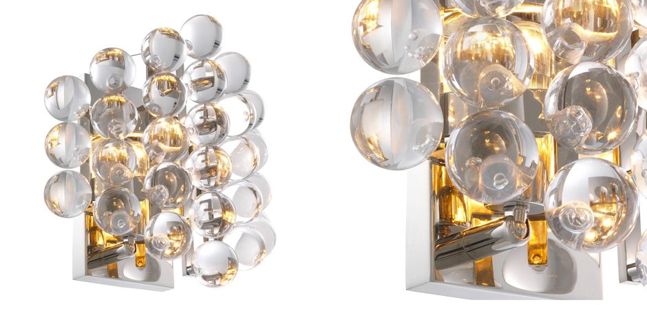 Бра Wall Lamp Mylo Nickel Бра Wall Lamp Mylo Nickel - Loft-Concept в Перми