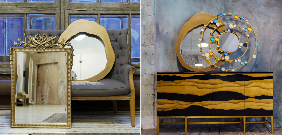 Зеркало Blot Mirror Зеркало Blot Mirror - Loft-Concept в Перми