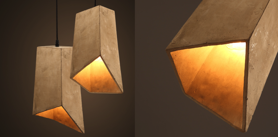 Подвесной светильник Art Concrete Column Подвесной светильник Art Concrete Column - Loft-Concept в Перми