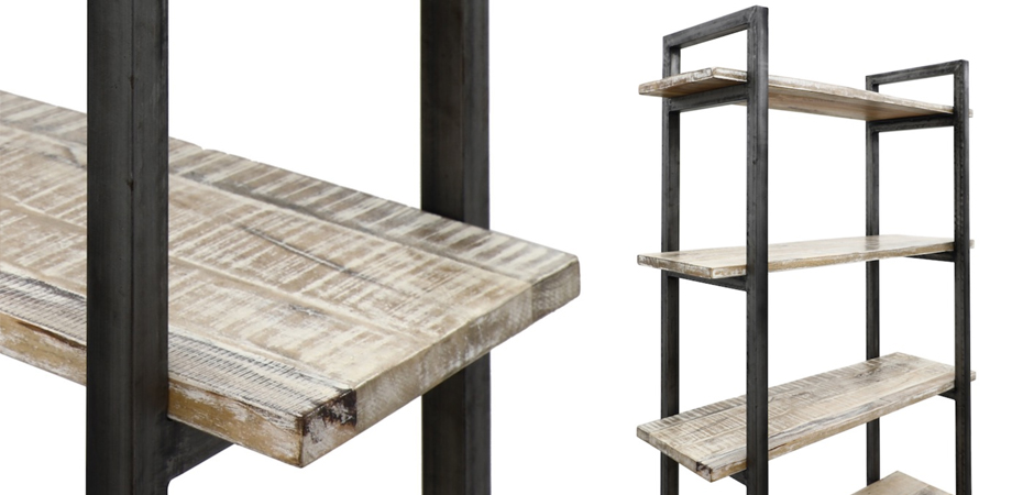 Стеллаж Takari Industrial light Wood Стеллаж Takari Industrial light Wood - Loft-Concept в Перми