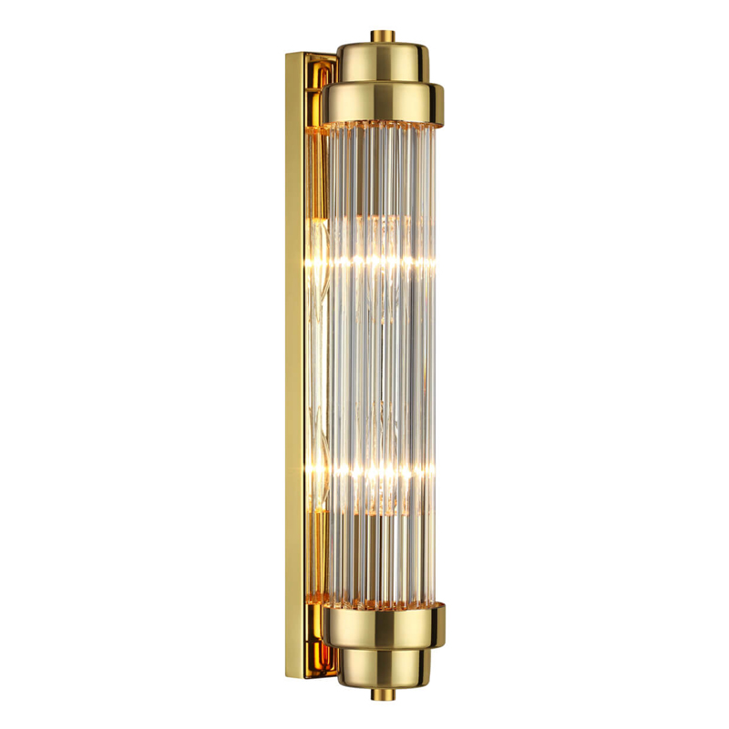 Бра Dirck Glass TUBE Sconce Gold Золотой в Перми | Loft Concept 