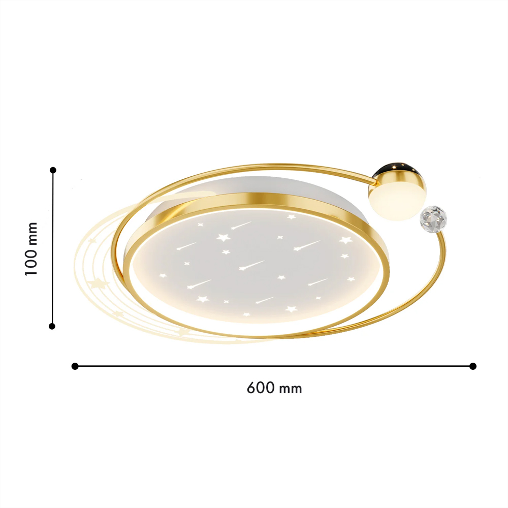 Потолочный светильник с эффектом звездного неба Space of Magic в Перми