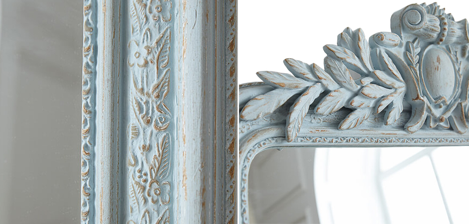 Зеркало Polastron Mirror Pastel Blue Зеркало Polastron Mirror Pastel Blue - Loft-Concept в Перми
