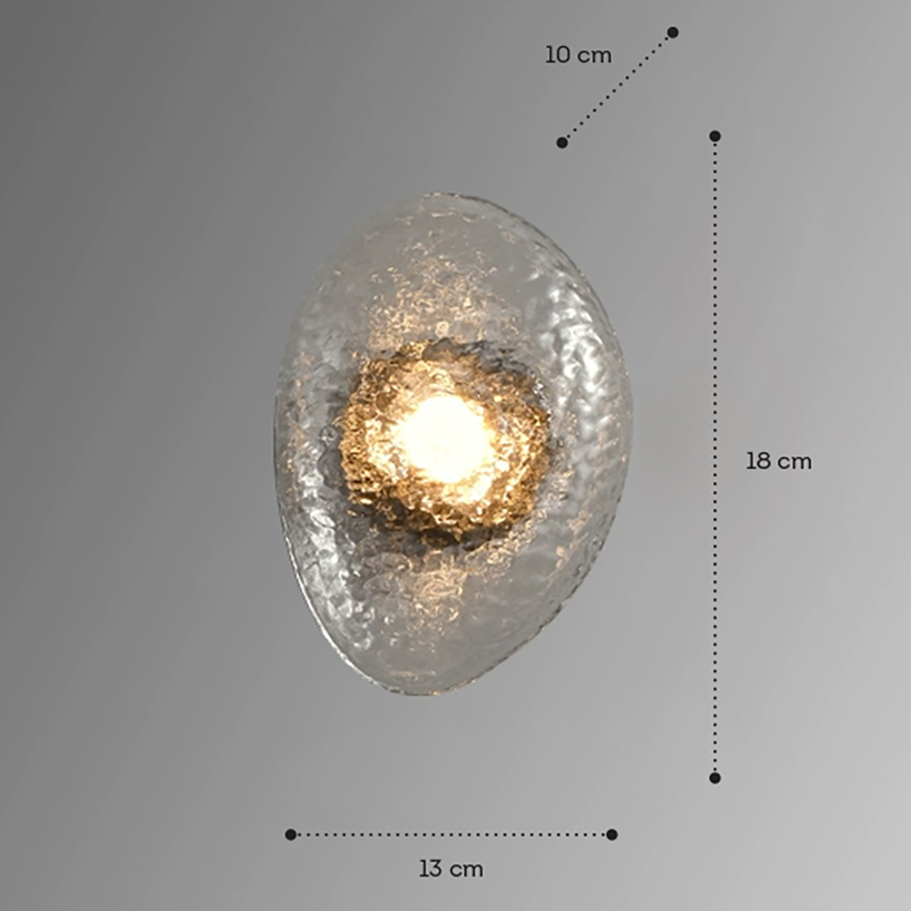 Бра LINDIS FROST LONG WALL 1 лампа Прозрачное стекло в Перми