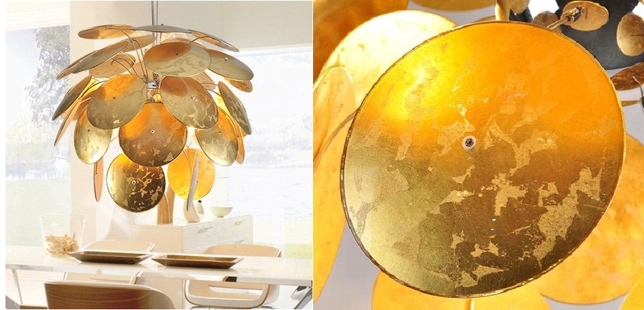 Люстра Discoco Gold Leaf - Loft-Concept в Перми