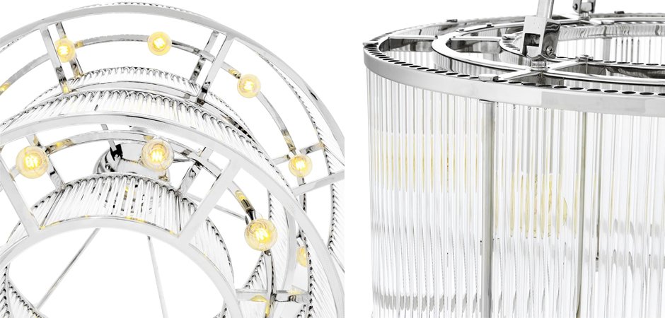 Люстра Chandelier Bernardi Nickel - Loft-Concept в Перми