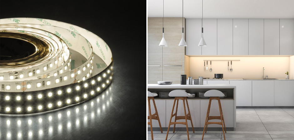 Светодиодная лента 38W/m 240LED/m 2835SMD теплый белый 5M Светодиодная лента 38W/m 240LED/m 2835SMD теплый белый 5M - Loft-Concept в Перми