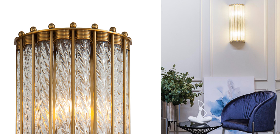Бра Lantern Tiziano Brass Sconces Бра Lantern Tiziano Brass Sconces - Loft-Concept в Перми