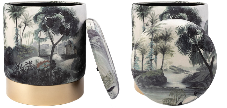 Пуф PUF Jungle Print river&tree Пуф PUF Jungle Print river&tree - Loft-Concept в Перми