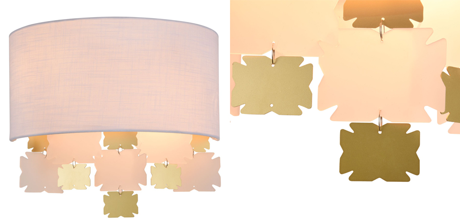 Бра Jacopo Mosaic Sconces Double Бра Jacopo Mosaic Sconces Double - Loft-Concept в Перми