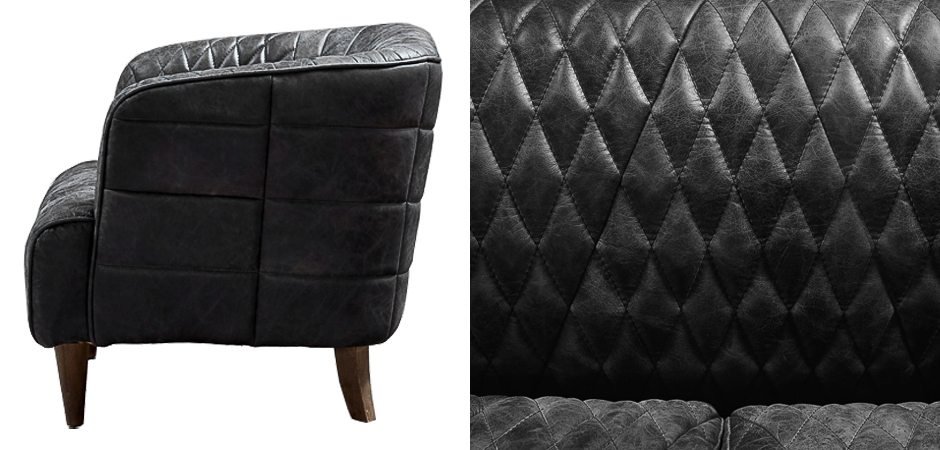 Кресло Philadelphia Armchair Graphite Кресло Philadelphia Armchair Graphite - Loft-Concept в Перми