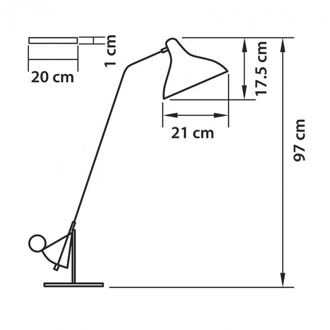 Настольная лампа Lampara Table Lamp в Перми