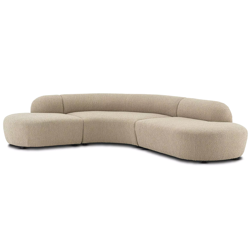 Диван Eichholtz Sofa Bjorn Boucle Sand Песочный в Перми | Loft Concept 