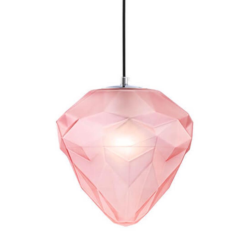 Подвесной светильник Jewel Athena pink 25 Розовый Хром в Перми | Loft Concept 