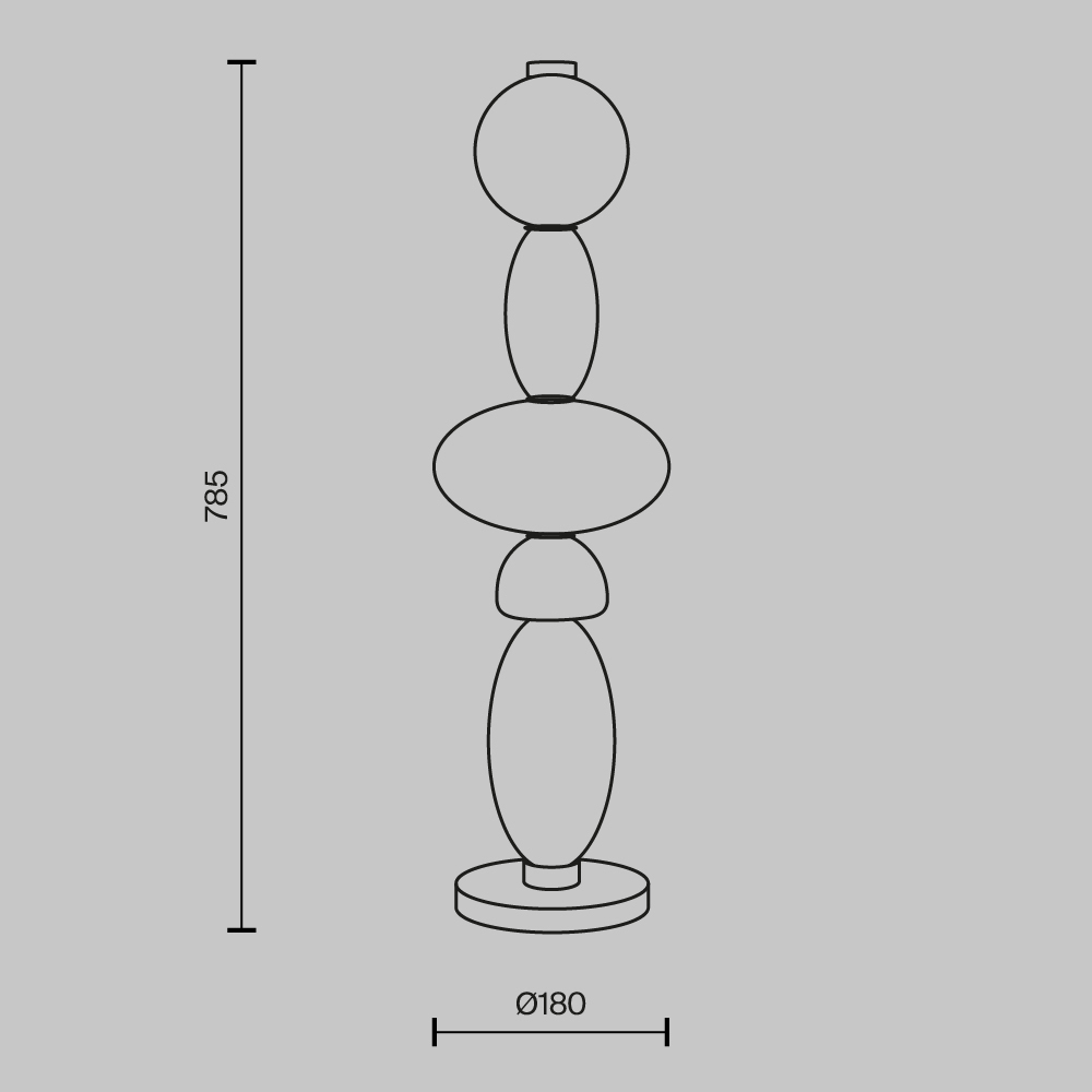 Настольный светильник Adore 3000К 23Вт в Перми
