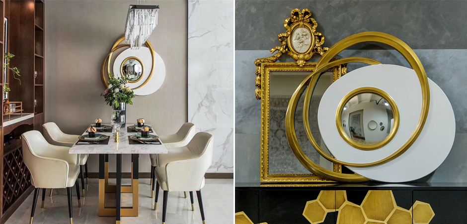 Зеркало Miroir Saturnales N 311 White Зеркало Miroir Saturnales N 311 White - Loft-Concept в Перми