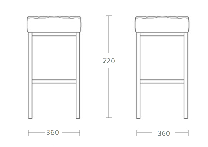 Барный стул  Florence Knoll Bar Stool в Перми