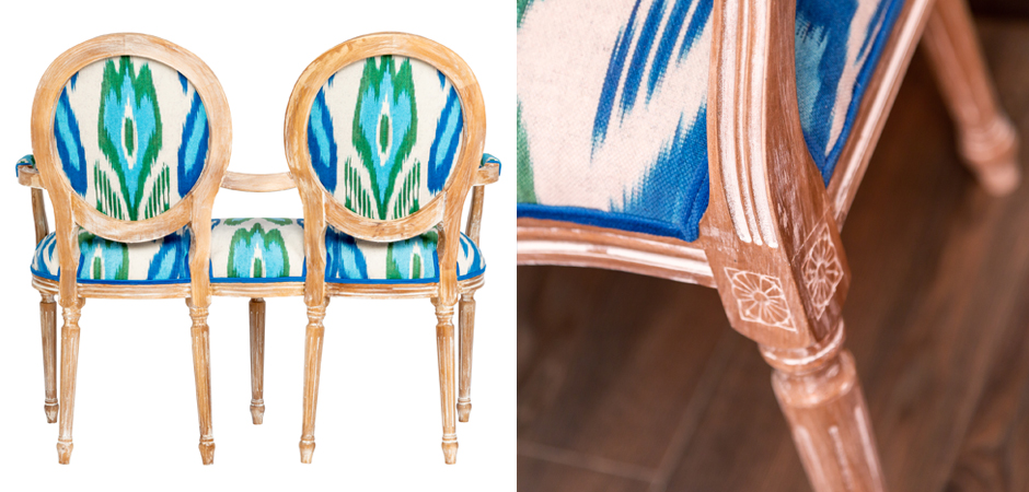 Диванетка с узором Ikat Pattern Диванетка с узором Ikat Pattern - Loft-Concept в Перми