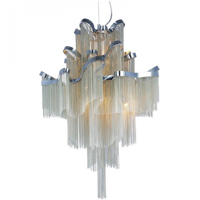 Люстра Stream Chandelier White Белый в Перми | Loft Concept 